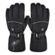 thumbnail image 2 of Guantes de mujer con cinco dedos recargables y retales, guantes calefactores para deportes, esquí y equitación, guantes cálidos para mujer., 2 of 3