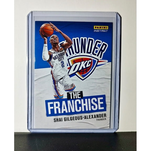 Shai Gilgeous-Alexander 2024-25 Panini The Franchise NBA #3 Card Thunder 1/234