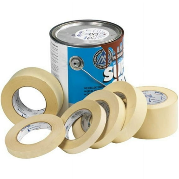 Box Partners T937501 2 in. x 60 yds. Intertape- PG501 Masking Tape