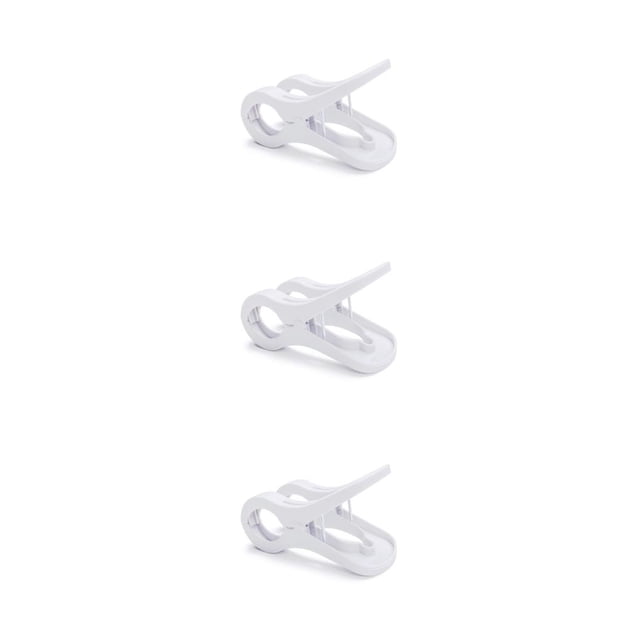 Advancent Colcha grande a prueba de viento, pinza para ropa, pinzas para colgar ropa, sábanas para el hogar, toalla, hogar, dormitorio, blanco Type1 NO1