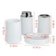 thumbnail image 3 of Juego de accesorios de baño de 4 piezas con dispensador de jabón, cepillo de dientes, vaso y jabonera., 3 of 6