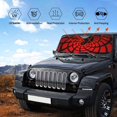 thumbnail image 6 of XMXY Car Sun Shade Windshield, Red Arrangement Automotive Front Window Sun Visor for Cars SUV Trucks, Medium Size, 6 of 8