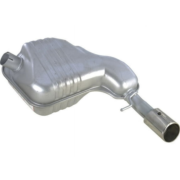 Rear Muffler - Compatible with 2005 - 2009 Volvo S60 2.5L 5-Cylinder B5254T2 Turbocharged 2006 2007 2008