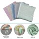 thumbnail image 2 of Paño de limpieza de microfibra, paquete de 15 paños de limpieza de vidrio para ventanas Afortunado Sencillez, 2 of 5