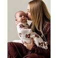 thumbnail image 2 of Monica + Andy Organic Cotton Baby Blanket, Soft Newborn Receiving & Coming Home Blanket, 32 x 32 Inch, 2 of 6