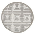 thumbnail image 4 of Lavish Home Athens Area Rug, 5' by 7'7", Grey/White, 4 of 6