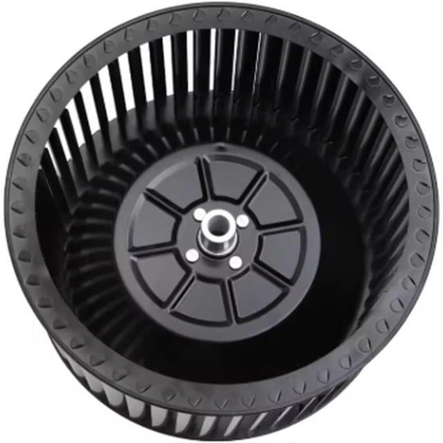 Impulsor de Campana Extractora de rueda de viento, hoja de Motor de ventilador, rueda de soplador silenciosa y ventosa, herramientas de cocina Dia.216mm 238mm 1 Uds.(Dia.216 H80 HD10 B R)