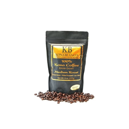 Kona Bean Co. Kona Estate Grown 8-ounce Medium Roast Coffee - Whole