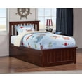 thumbnail image 2 of Mission Platform Bed with Matching Foot Board with Twin Size Urban Trundle Bed in, Multiple Colors and Sizes, 2 of 7