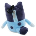 thumbnail image 4 of Bluey Kids Plush Zipper Pull Keychain, Blue, 4 of 7