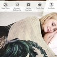 thumbnail image 3 of Orinice Rooster Organic Farming Ecological Art Warm Lightweight Blanket Soft Fleece Blankets for All Seasons 50x60in, 3 of 6