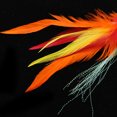 thumbnail image 3 of Trucha Salmón Steelhead Pesca con mosca Streamer Moscas Agua salada Amarillo Sunnimix Moscas de pesca con mosca, 3 of 8