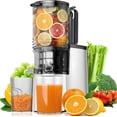 thumbnail image 1 of Extractor de Jugos Prensado en Frío, Extractor de Jugo con Conducto de Alimentación Ancho de 13 cm, 350W, Alto Rendimiento de Jugo, Exprimidor de Masticación Lenta para Frutas y Verduras Enteras, 1 of 8