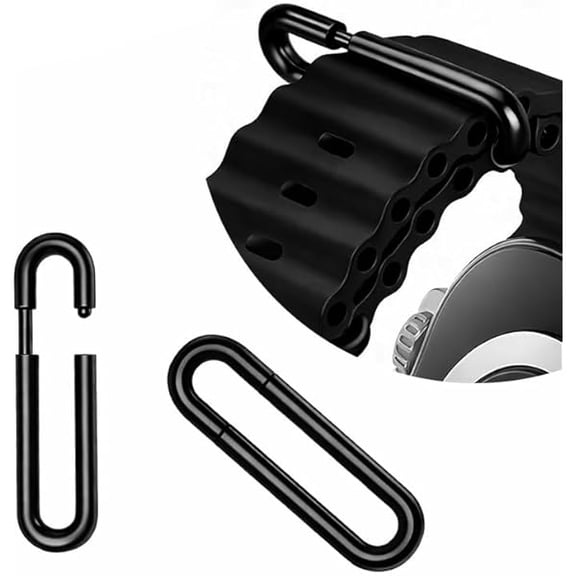 2 Pack Metal Buckle Clamp for Apple Watch Ocean Band 49mm 45mm 44mm 42mm – Stainless Steel Replacement Strap Clasp Compatible with Ultra 2, Ultra, Series 9 8 7 6 5 4 3 2 1 & SE