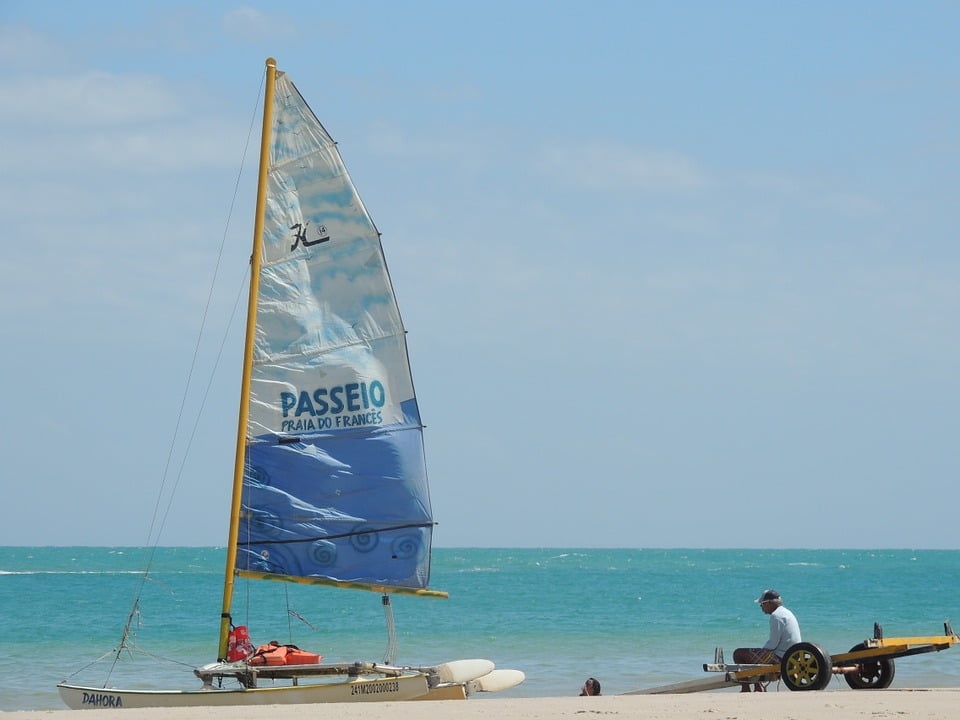 Wallpaper beach, boat, rest, section Sport, size 1920х1080 full HD - download fr