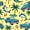 Yellow Summer Pattern, variant on FORMRS Womens Shoulder Bag with Chain Strap Clutch Purse Cute Tote Handbag, Green Daisy Pattern