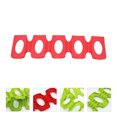 thumbnail image 2 of KAKOWELY Plateau en Silicone Durable pour Rangement Couleur Rouge Résistance Haute Température 240° Bas -40°,12.05"X3.74"X0.2 Pouces, 2 of 4