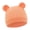 C, variant on Classical Bear Ear Infant Hat Waffles Weave Fabric Stretchy Head Cover Stretchable Caps for 0 to 2 Year Baby