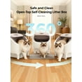 thumbnail image 3 of Invengo Automatic Cat Litter Box Self Cleaning, Large Litter Box for Multiple Cats, Ultra-Quiet with Advanced Odor Control, Safety Sensors, App Control, Champagne, 3 of 15