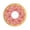 D #004, variant on Donut Pattern Drink Coaster, Absorbent Diatomite Coaster for Home and Office, 3.94in Multi-Use Donut Coaster, Absorbent Table Mat for Mugs, Glasses and Bottles
