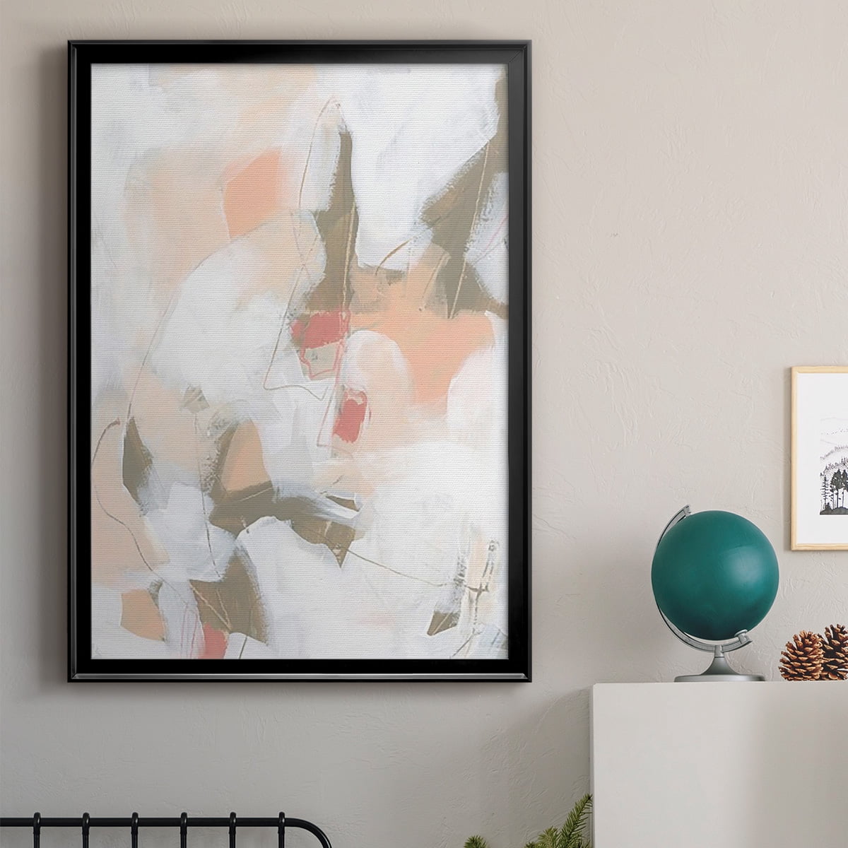 Sand Story I Premium Framed Print, in Gold, Black, or Silver - Ready to Hang