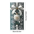 thumbnail image 3 of ChicYu 78.74x35.43in Christmas Door Cover Santa Door Banners Holiday Party Decoration Door Hanging Decoration for Covering Doors or Hanging as Decor, 3 of 6