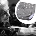 thumbnail image 4 of Púas Adultos Lavables Ajustables Pañal para Adultos Reutilizable Pañal de Protección Nappies Protectores de Protección para Ancianos para Ancianos tela Salvador Pañal adulto, 4 of 9