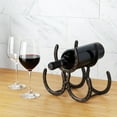 thumbnail image 5 of Foster & Rye Horseshoe 3 Bottle Countertop Wine Rack, Wine Bottle Holder, 5 of 6