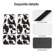 thumbnail image 4 of Fotbe Cow Skin 2 Juego de 4 Tapetes para Auto con Estampado – Alfombrillas de Goma Reforzada, Diseño Antideslizante, Protección para Todo el Año – Vehículos, Autos, Camionetas y SUVs, 4 of 7