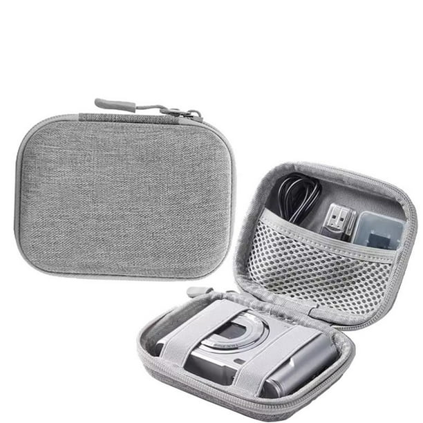 Estuche rígido para punto de acceso móvil, caja de transporte de viaje para enrutador WiFi portátil de bolsillo, caja de almacenamiento WiFi para cargador, cable USB y accesorios, paquete de bolsa