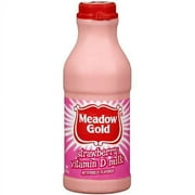 Meadow Gold Vitamin D Strawberry Milk, 1 pt