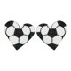 thumbnail image 2 of Fiudx Pendientes Deportivos de Béisbol, Fútbol, Voleibol y Baloncesto. Pendientes de Madera. Accesorios Deportivos de Moda., 2 of 5