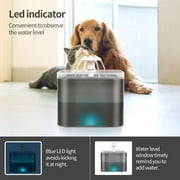 Cat Water Fountain, 67oz/2L Automatic Pet Water Fountain with Silicone Mat