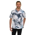 thumbnail image 2 of Canada Weather Gear Men’s Short Sleeve Button-Down Shirt – Casual Lightweight Printed Shirt with Chest Pocket, 2 of 11