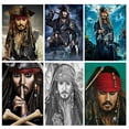 thumbnail image 2 of Disney Pirates of the Caribbean diy diamond painting full square/round diamond embroidery mosaic diamond stitch home decorsquare 45x60cm Gao Jinjia LED, 2 of 2