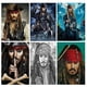 thumbnail image 2 of Disney Pirates of the Caribbean diy diamond painting full square/round diamond embroidery mosaic diamond stitch home decorround 60x80cm Gao Jinjia LED, 2 of 2