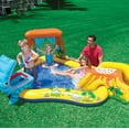 thumbnail image 2 of Intex Dinosaur Inflatable Kiddie Swimming Pool Outdoor Water Slide Play Center, 2 of 11
