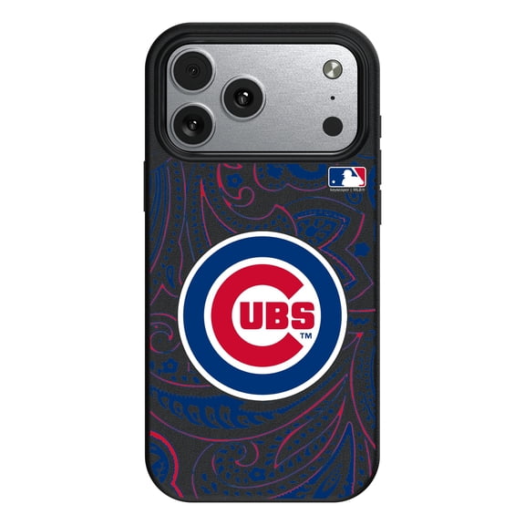 Keyscaper Chicago Cubs Paisley iPhone Magnetic Bump Case