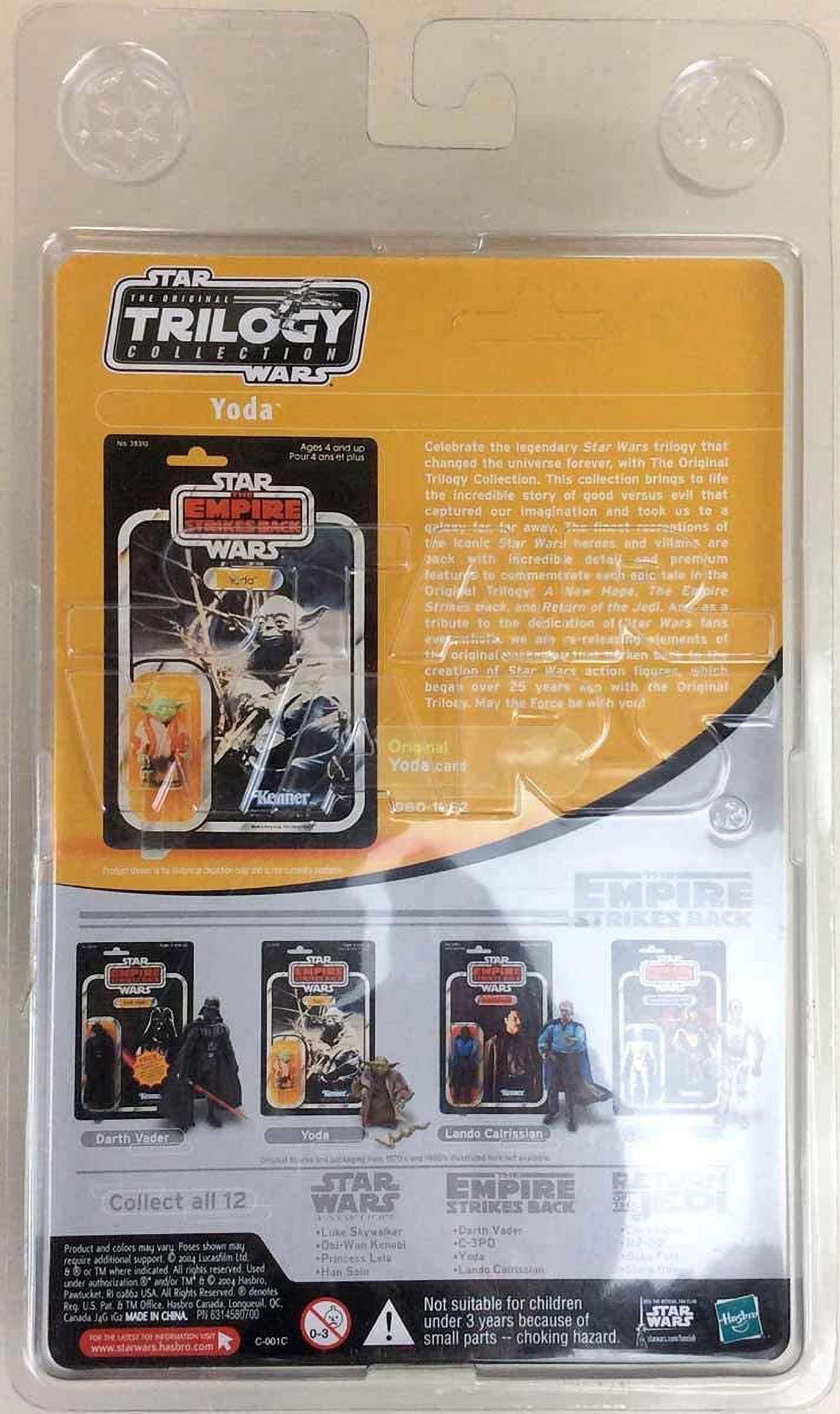 Figurine Kenner Yoda – Star Wars Vintage Trilogy Collection – Neuf