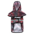 thumbnail image 1 of Hearth & Gear Pet Raincoat Large And Small Dogs Raincoat Reflective Stripes Cartoon Animal Color Blocking Pattern Outdoor Activities Rain Gear Life Jacket Dogs Medium Shirts for Dog Paddlers Life Vest, 1 of 6