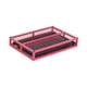 thumbnail image 5 of Metal Dog Potty Toilet Puppy Pee Pad Holder Loo Fácil de limpiar Bedpan Cajón de caja de arena para perros Caja de arena para mascotas para Bunny Rojo Salvador Bandeja sanitaria, 5 of 10