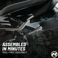 thumbnail image 2 of Riesel Design rit:ze L Rear Mudguard, Wide MTB Fender, 345mm Lightweight Tool-Free Install, 2 of 2