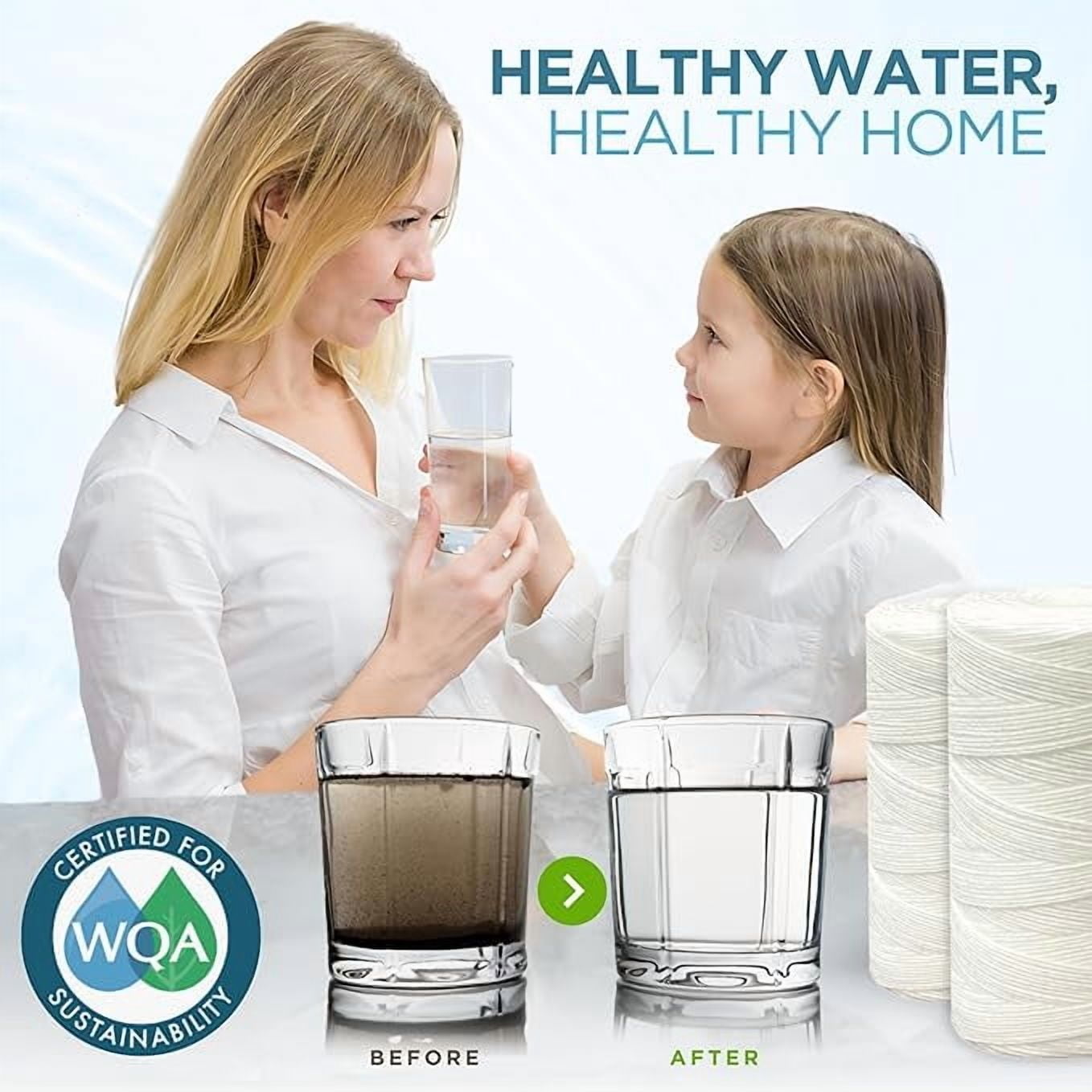 Pelican Water PC40 10 in. 5 Micron Sediment Replacement Filter (4-Pack) by Pelican Water