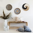 thumbnail image 6 of Straw Rattan Wall Decor Round Rattan Basket Wall Decoration Rattan Crafts, 6 of 10