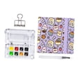 thumbnail image 3 of segolike Outdoor Sketch Kits Pocket Watercolor Set for Children Gift Artists Beginner Cute cup pattern, 3 of 9