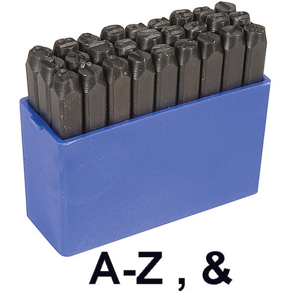 1/4" Letter Steel Stamp Stamper Tool Punch Set