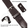 thumbnail image 4 of AWAYTR Kids Woven Elastic Belts, Braided Stretch Adjustable Belt for Boys Girls, Metal Buckle Belts for School Uniform Casual Daily Wear, 4 of 5