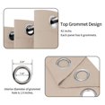 thumbnail image 4 of Cortina térmica opaca Easy-Going 107x183 cm beige, 4 of 8