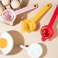 thumbnail image 6 of Staron Plastic Egg White Separator for Baking, Kitchen Tool for Yolk and Protein Separation, Easy Clean Strainer with Hanging Hole, 6 of 7