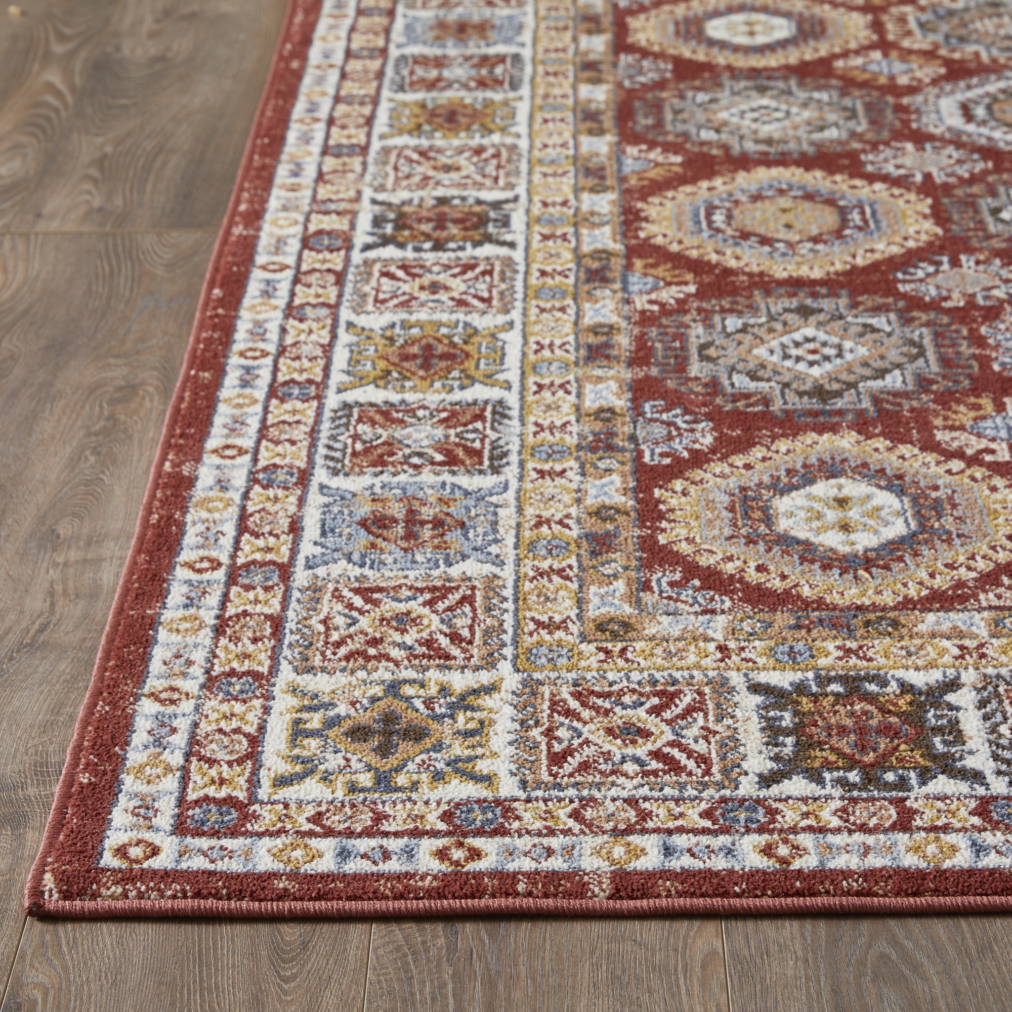 Loomaknoti Alsbrooke Delary 6' x 9' Blue Oriental Indoor Area Rug